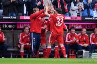 Fussball 1. Bundesliga : FC Bayern Muenchen - Bayer 04 Leverkusen