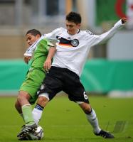 FUSSBALL, INTERNATIONAL: Deutschland U18 - Algerien U18