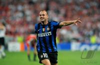 Fussball Champions League Finale: Wesley Sneijder  (Inter)