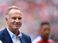 Fussball 1. Bundesliga 2014/2015: Vorstandsvorsitzender Karl Heinz Rummenigge (FC Bayern Muenchen)