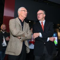 Fussball: Sonderausstellung in der Erlebniswelt des FC Bayern Muenchen in der Allianz Arena