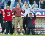 Fussball 1. Bundesliga: Leverkusen - Bielefeld, Jubel