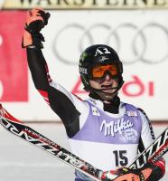 Ski Alpin  Herren  Slalom  Garmisch-Partenkirchen Sieger HERBST (AUT)