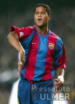 Fussball International: BARCELONA, KLUIVERT sauer