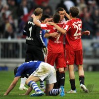 Fussball 1. Bundesliga : FC Bayern Muenchen - FC Schalke 04