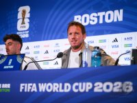 Fussball WM 2026 Deutschland -  Paraguay, Pressekonferenz,