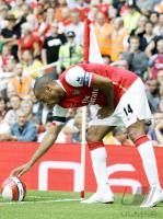 Fussball Barclays Premiership: Arsenal, HENRY