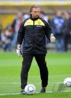 Fussball 1. Bundesliga, Saison 2011/2012: Torwart Trainer  Wolfgang Teddy De Beer (Borussia Dortmund)