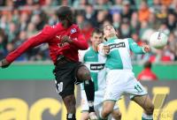 Fussball, 1. Bundesliga: Bremen - Hamburg