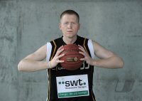 Basketball 1.  Bundesliga 2011/2012: Neuzugang Povilas Cukinas  (Walter Tigers Tuebingen)