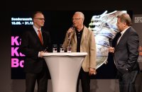 Fussball: Sonderausstellung in der Erlebniswelt des FC Bayern Muenchen in der Allianz Arena