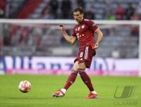 Fussball 1. Bundesliga Saison 21/22: FC Bayern Muenchen -  Hertha BSC Berlin