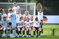 Fussball International Euro 2025,
Mannschaftsfoto Deutsche Frauen Nationalmannschaft