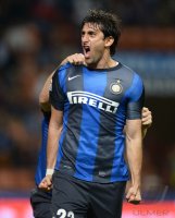 FUSSBALL SERIE A: Diego Milito (Inter Mailand)