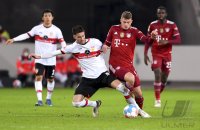 Fussball 1. Bundesliga Saison 21/22: VfB Stuttgart - FC Bayern Muenchen