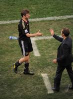 FUSSBALL WM 2010, VIERTELFINALE:  Argentinien - Deutschland