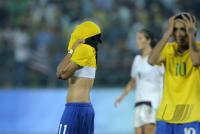 FUSSBALL  Olympia 2008   Finale   Brasilien - USA