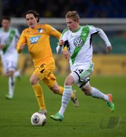 Fussball DFB Pokal Viertelfinale 13/14: TSG 1899 Hoffenheim - VfL Wolfsburg
