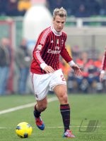 FUSSBALL SERIE A:  Maxi Lopez (AC Mailand)