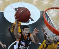 Basketball 1. Bundesliga 2012/2013:  Walter Tigers Tuebingen - ratiopharm Ulm