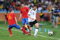 FUSSBALL WM 2010  HALBFINALE:  Deutschland - Spanien