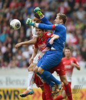 Fussball  1. Bundesliga  13/14: VfB Stuttgart - SC Freiburg