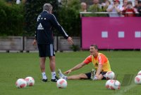 Fussball 1. Bundesliga :  Training beim FC Bayern Muenchen