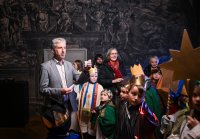 Oberbuergermeister Boris Palmer empfaengt Sternsinger 2026