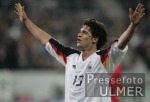 FUSSBALL  Lnderspiel Testpiel Deutschland - Belgien JUBEL; Michael Ballack (GER)