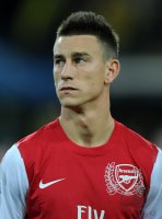 Fussball CHL  Saison 2011/2012: Arsenal London, Koscielny