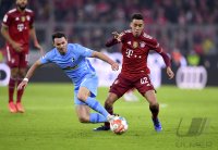 Fussball 1. Bundesliga Saison 21/22: FC Bayern Muenchen -  SC Freiburg