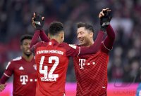 Fussball 1. Bundesliga Saison 21/22: FC Bayern Muenchen - Union Berlin
