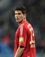 Fussball DFB Pokal 11/12 : Mario Gomez (FC Bayern Muenchen)