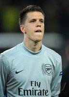 Fussball CHL  Saison 2011/2012: Arsenal London, SZCZESNY