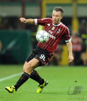 FUSSBALL Trofeo Luigi Berlusconi: Cassano Antonio (AC Mailand)