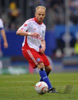 Fussball: 1. Bundesliga Saison 2010/2011: Hamburg, JAROLIM Einzelaktion