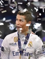 Fussball Champions League Finale 2017: JUBEL Cristiano Ronaldo (Real Madrid)