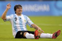 FUSSBALL  Olympia 2008  Peking  Vorrunde Argentinien - Australien