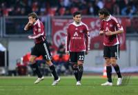 Fussball 1. Bundesliga : 1 FC Nuernberg - Eintracht Frankfurt