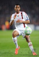 FUSSBALL INTERNATIONAL  CHL Viertelfinale 11/12:  Robinho (AC Mailand)