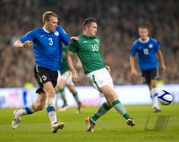 Fussball Nationalmannschaft : Irland - Estland