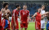 Fussball  1. Bundesliga  13/14: JUBEL FC Bayern Muenchen