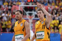 Basketball 1. Bundesliga  13/14: Walter Tigers Tuebingen - Artland Dragons