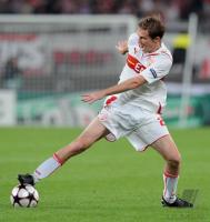 FUSSBALL  International CHL 09/10  VfB Stuttgart - Glasgow Rangers