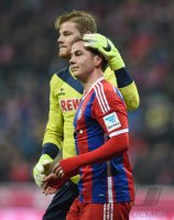 Fussball 1. Bundesliga Saison 14/15: FC Bayern Muenchen - 1. FC Koeln