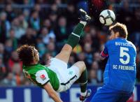 FUSSBALL, 1. BUNDESLIGA, 30. Spieltag: Bremen - Freiburg