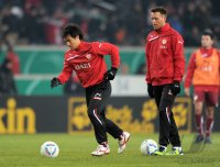 Fussball DFB Pokal, Saison 2011/2012, Viertelfinale: Shinji Okazaki (VfB Stuttgart)