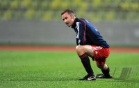 Fussball 1. Bundesliga : Fernseh Moderator Kai Pflaume (FC Bayern)