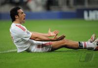 Fussball Champions League 08/09  Bayern Muenchen  - Olympique Lyon