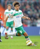 FUSSBALL 1. BUNDESLIGA: Bremen, DIEGO Einzelaktion